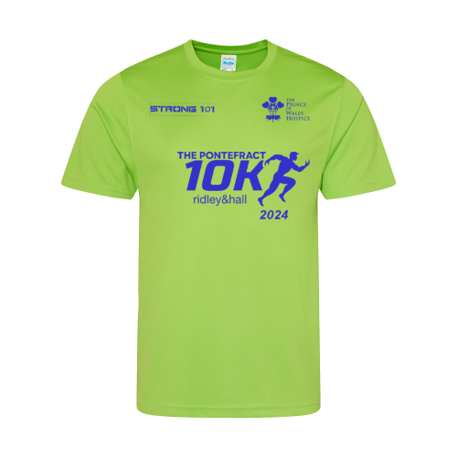 Pontefract 10k Training Tee Shirt