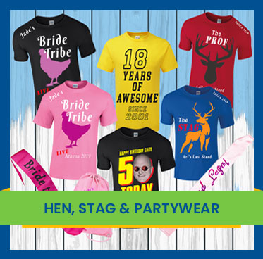 Hen, stag & partywear